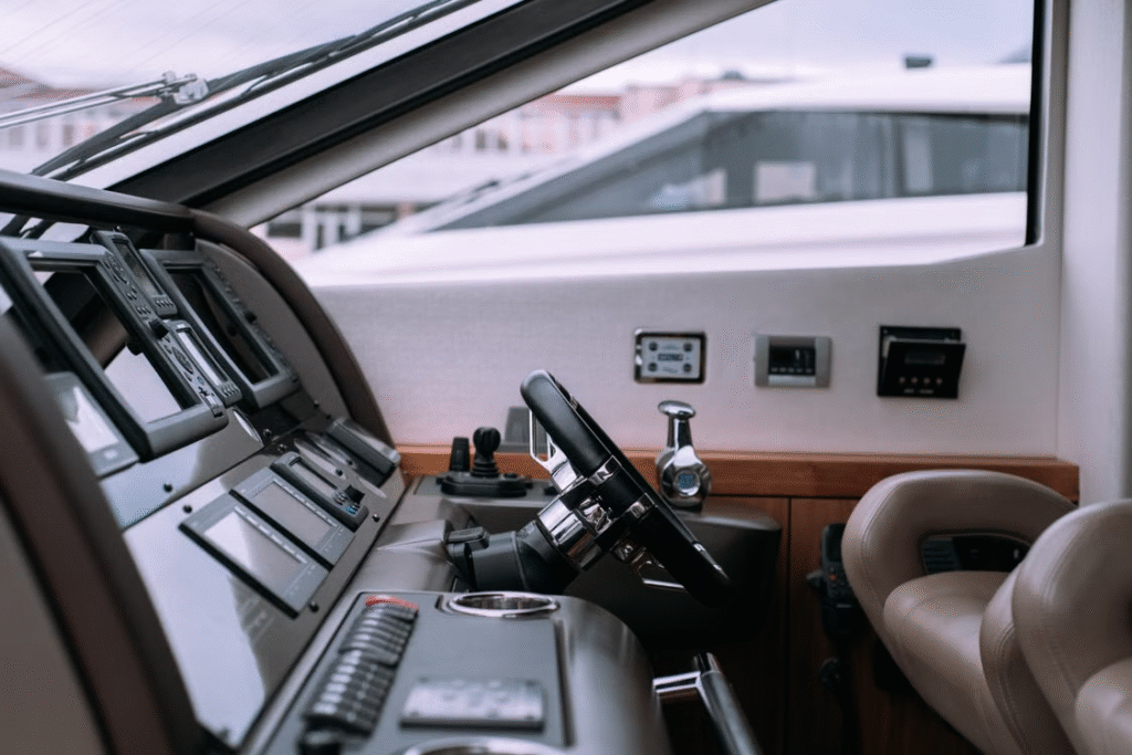 Yacht interior detailing