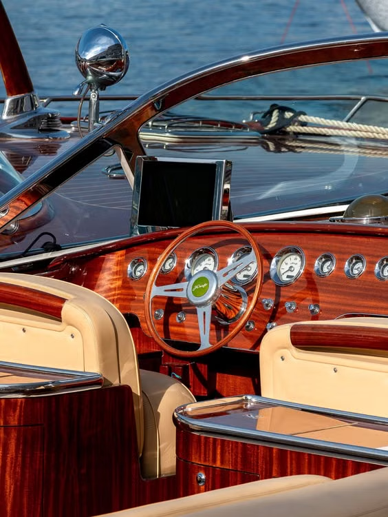 Yacht interior detailing